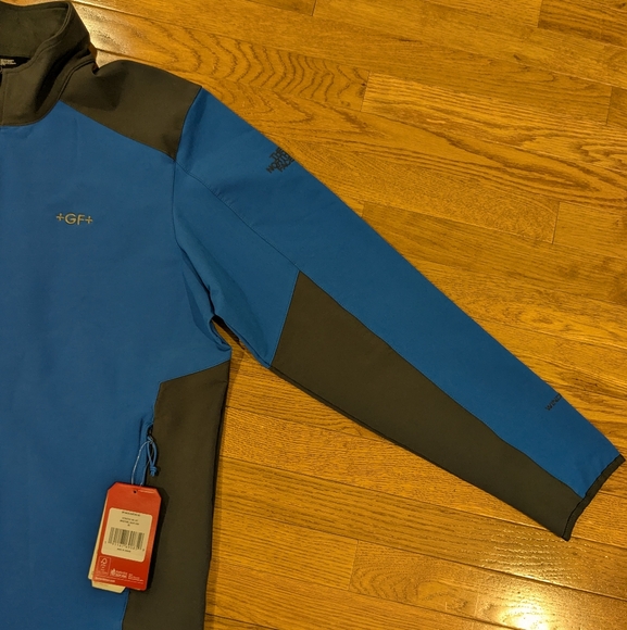 The North Face Men's Blue and Gray Windwall Stretch Jacket Extra-large XL - Picture 2 of 16